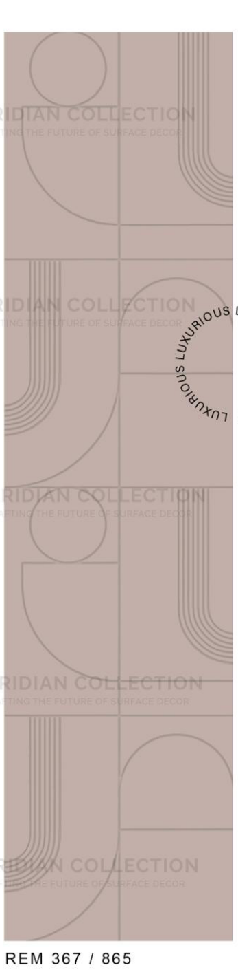 Meridian Spectre III REM 367/865 Dusty Rose Plain Panel