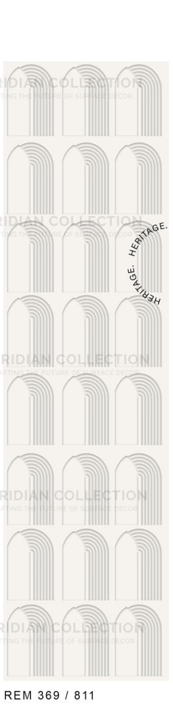 Meridian Spectre III REM 369/811 Pearl White Plain Panel