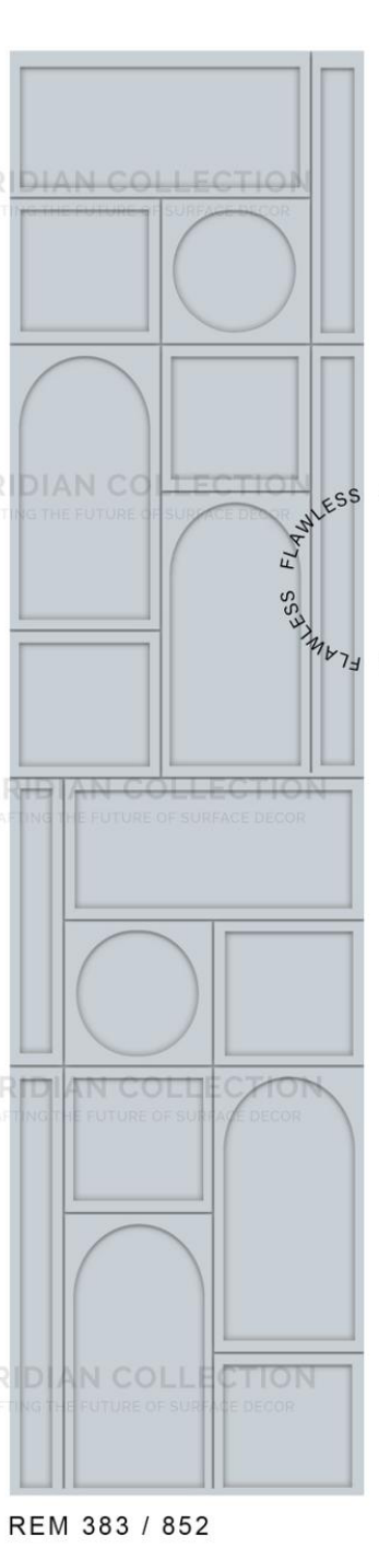 Meridian Spectre III REM 383/852 Steel Blue Plain Panel