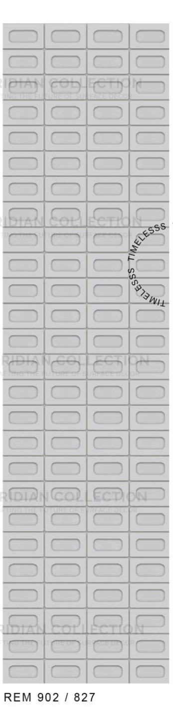 Meridian Spectre III REM 902/827 Silver Grey Plain Panel