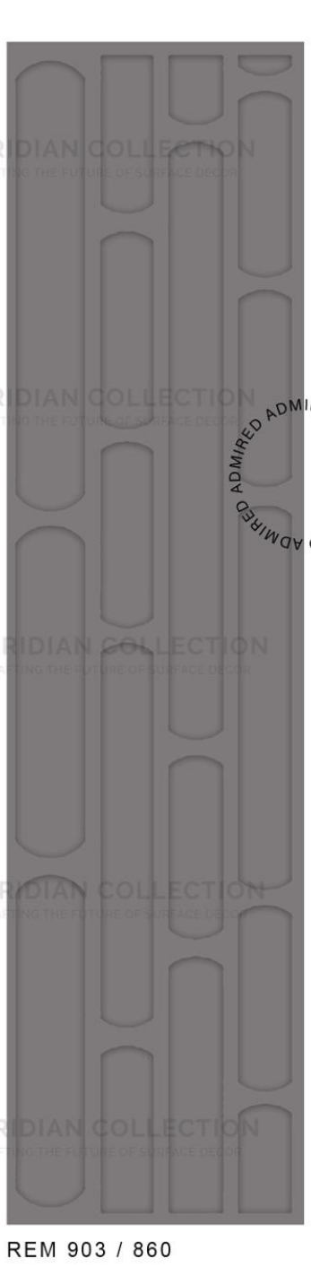 Meridian Spectre III REM 903/860 Graphite Plain Panel