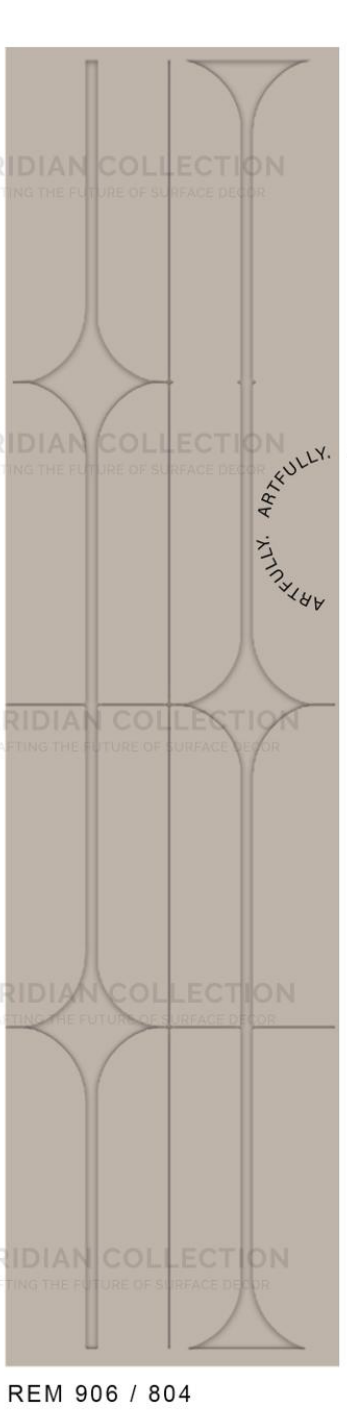 Meridian Spectre III REM 906/804 Greige Plain Panel