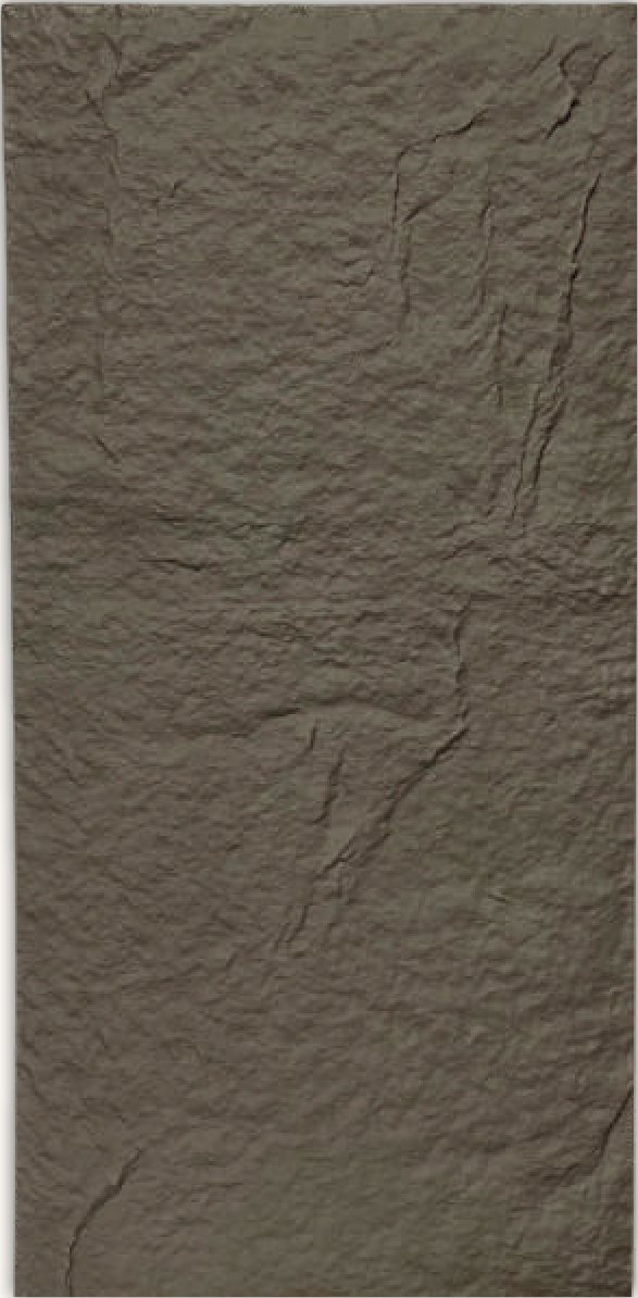 Superstone Slate Stone Ash Grey PU stone panel