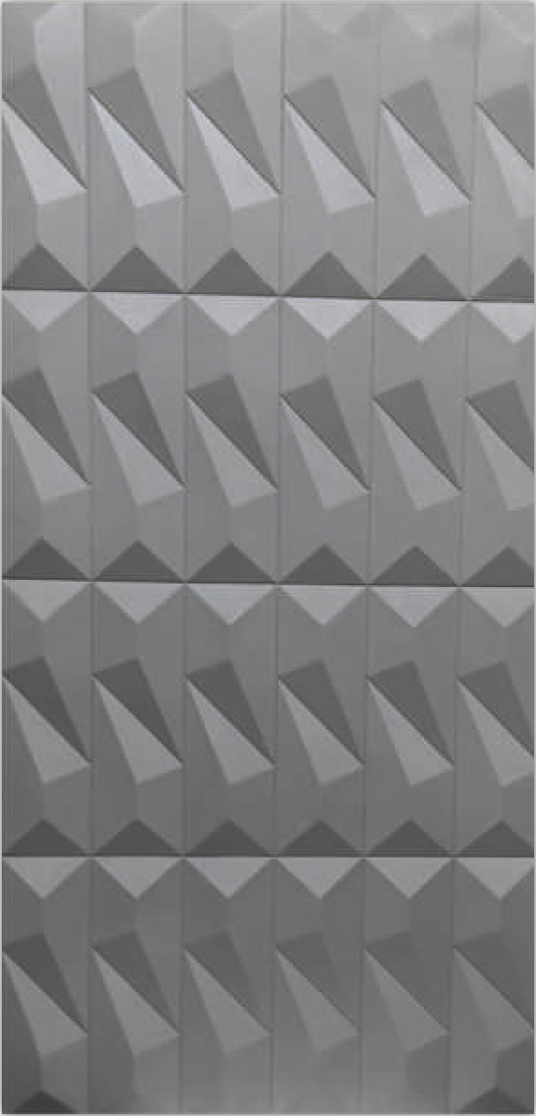 Superstone Prism Stone Cement Grey PU stone panel
