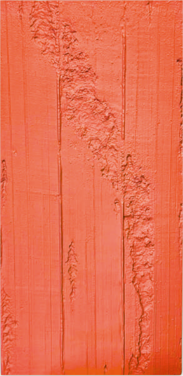 Superstone Concrete Stone Pumpkin Orange PU stone panel