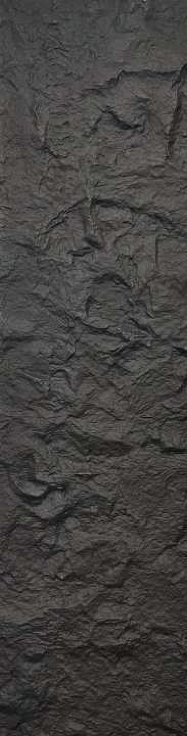 Superstone Interweave Stone A Charcoal Black PU stone panel