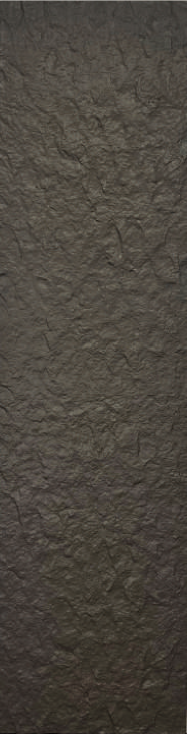 Superstone Rift Stone Charcoal Black PU stone panel