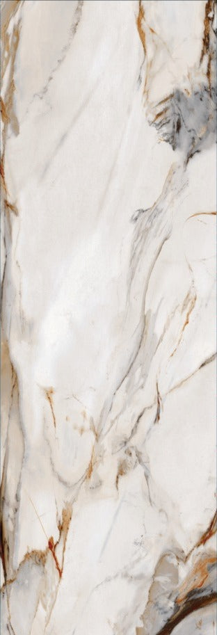 Acry Marble Sheet UV-037 ivory 8x4 ft decorative laminate swatch