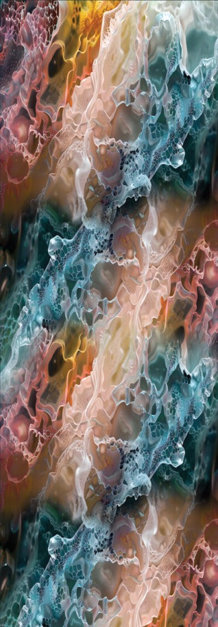 Acry Marble Sheet UV-069 multi colour 8x4 ft decorative laminate swatch