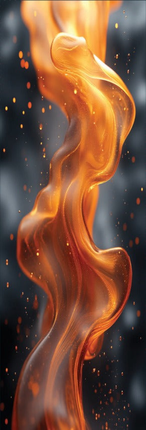 Acry Marble Sheet UV-078 orange 8x4 ft decorative laminate swatch