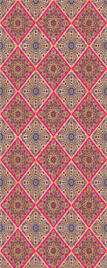 Naturo Cork Laminate CL-307 pink 8x4 ft decorative laminate swatch