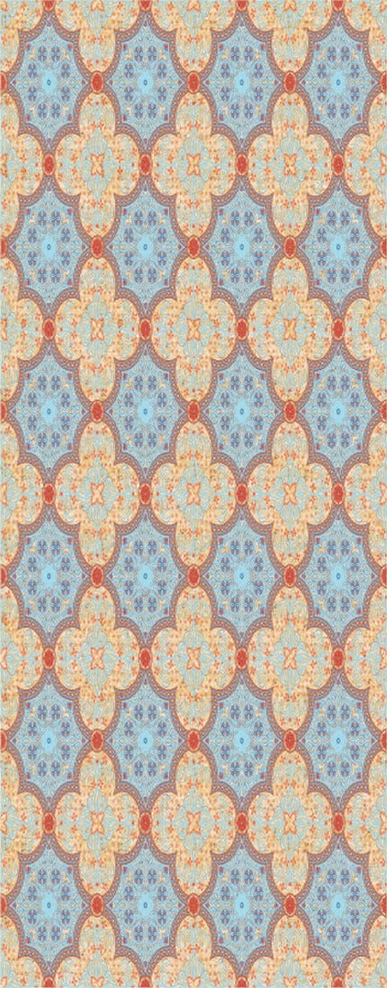 Naturo Cork Laminate CL-342 blue 8x4 ft decorative laminate swatch
