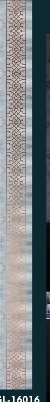 Highlighter Laminate Patta GL-16016 grey 8x0.5 ft decorative laminate swatch