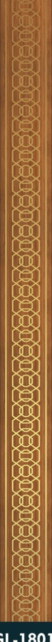 Highlighter Laminate Patta GL-18010 gold 8x0.5 ft decorative laminate swatch