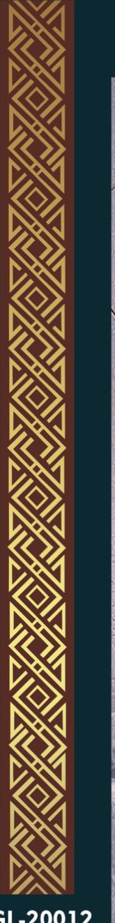 Highlighter Laminate Patta GL-20012 brown 8x0.5 ft decorative laminate swatch