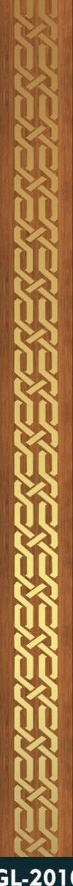 Highlighter Laminate Patta GL-2010 gold 8x0.5 ft decorative laminate swatch
