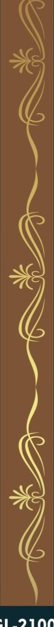 Highlighter Laminate Patta GL-21006 brown 8x0.5 ft decorative laminate swatch