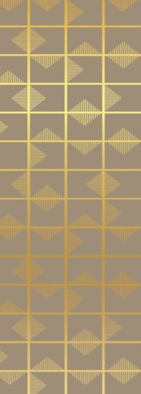 Acrylic Mirror Art Panel DT-0005 beige 8x2 ft decorative laminate swatch