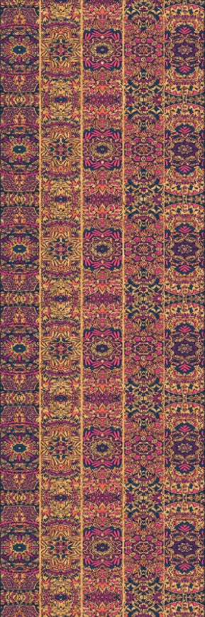 Portuguese Cork Laminate MB-1005 multi colour 8x4 ft decorative laminate swatch