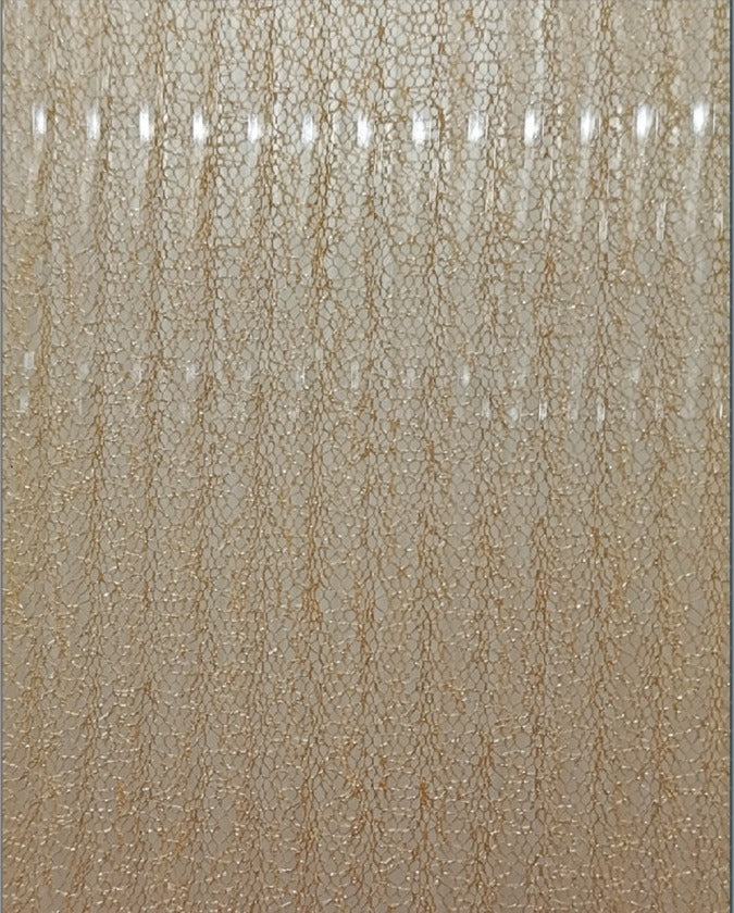 Doppio Acrilico Panel PDA-059 gold 8x4 ft decorative laminate swatch