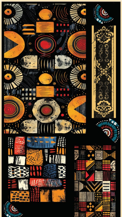 Ubuntu Art Laminate UT-004 orange 8x4 ft decorative laminate swatch