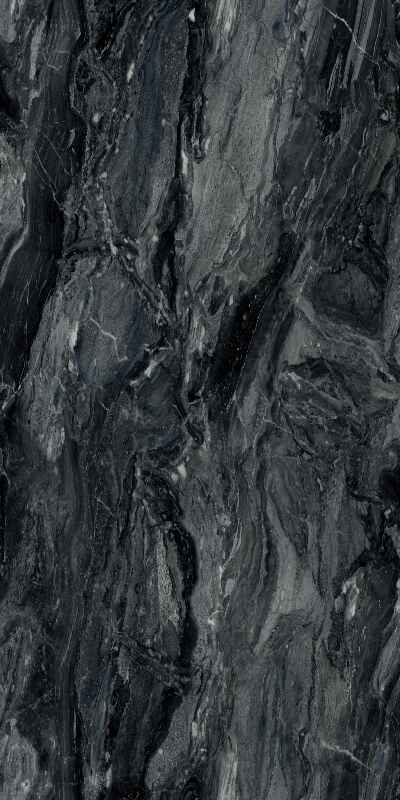 Black Lava Mosaic Stone Grey Marble & Stone Texture Laminate - Stylam