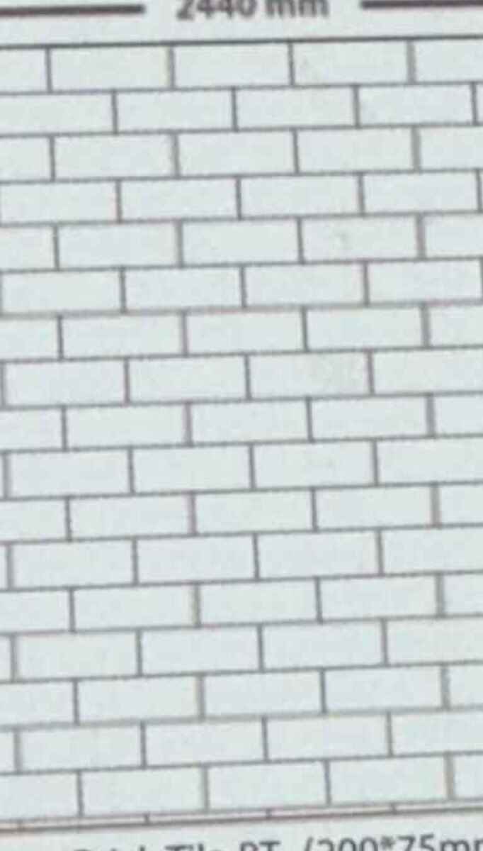 Brick Tile White Designer Texture Laminate - Stylam
