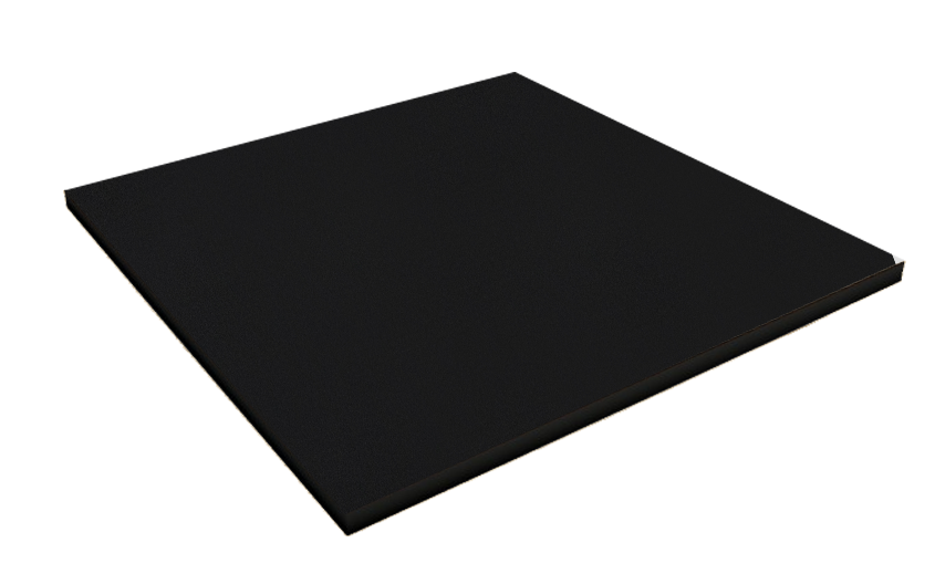 CHARCOAL GREY Black Plain colors Texture Laminate - Stylam