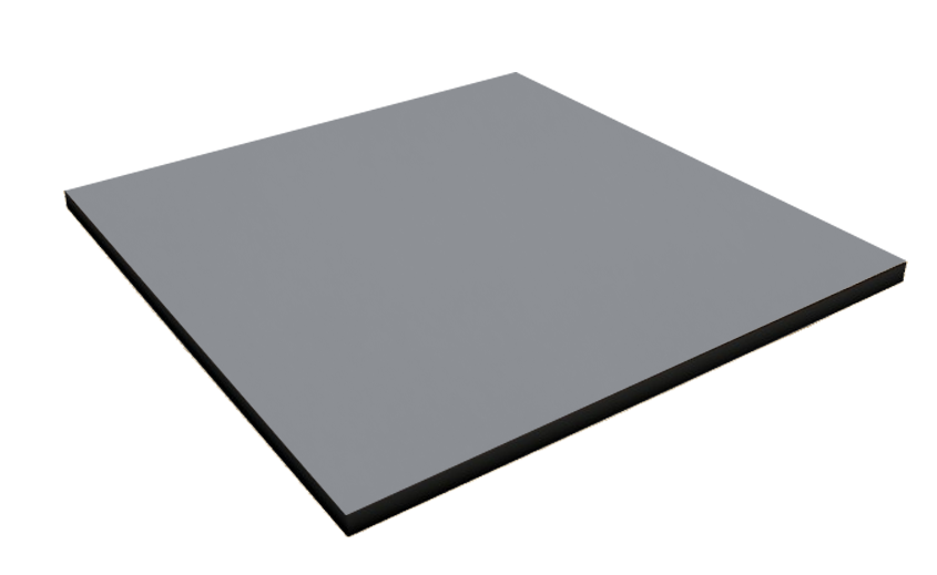 Laser Grey Grey Plain colors Texture Laminate - Stylam