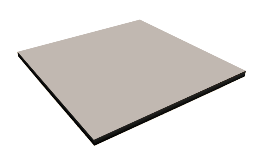 CHALK GREY Grey Plain colors Texture Laminate - Stylam