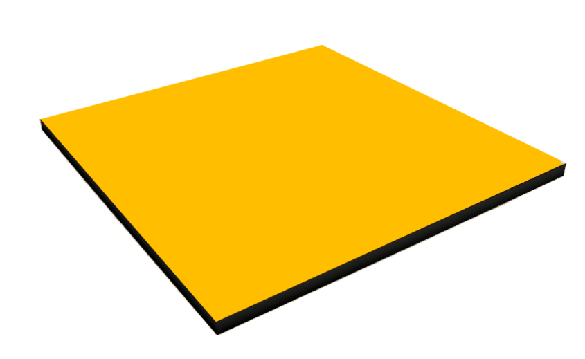 GOLDEN YELLOW Yellow Plain colors Texture Laminate - Stylam