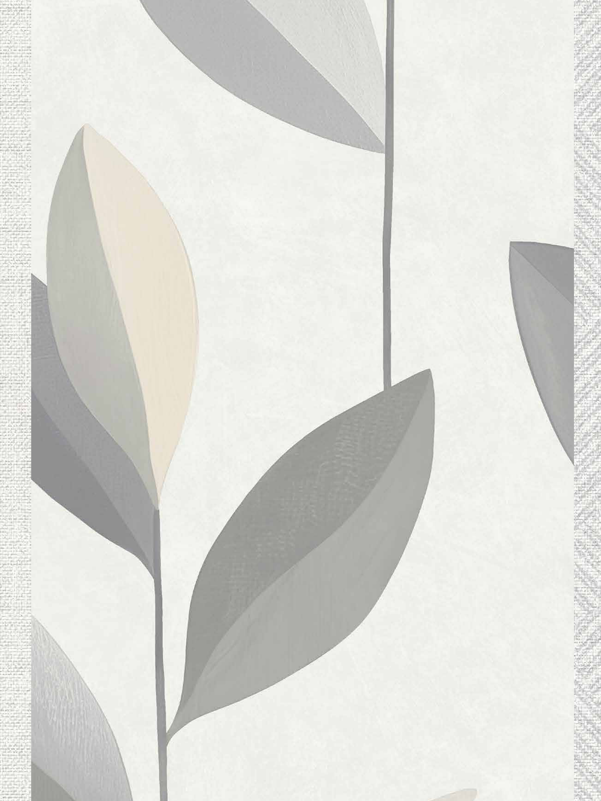 Exclusive Wallcoverings White wallpaper swatch