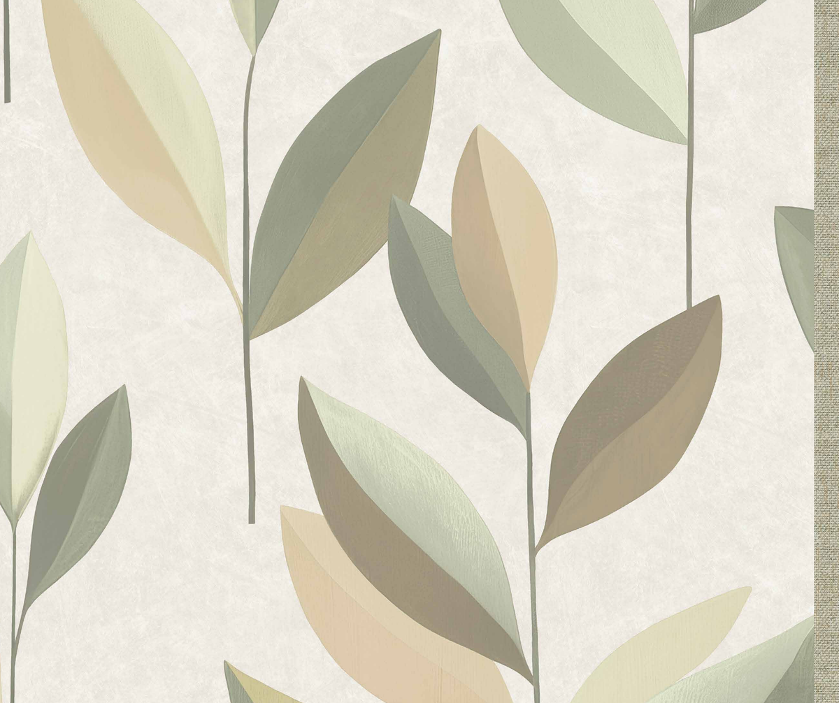 Exclusive Wallcoverings Ivory wallpaper swatch