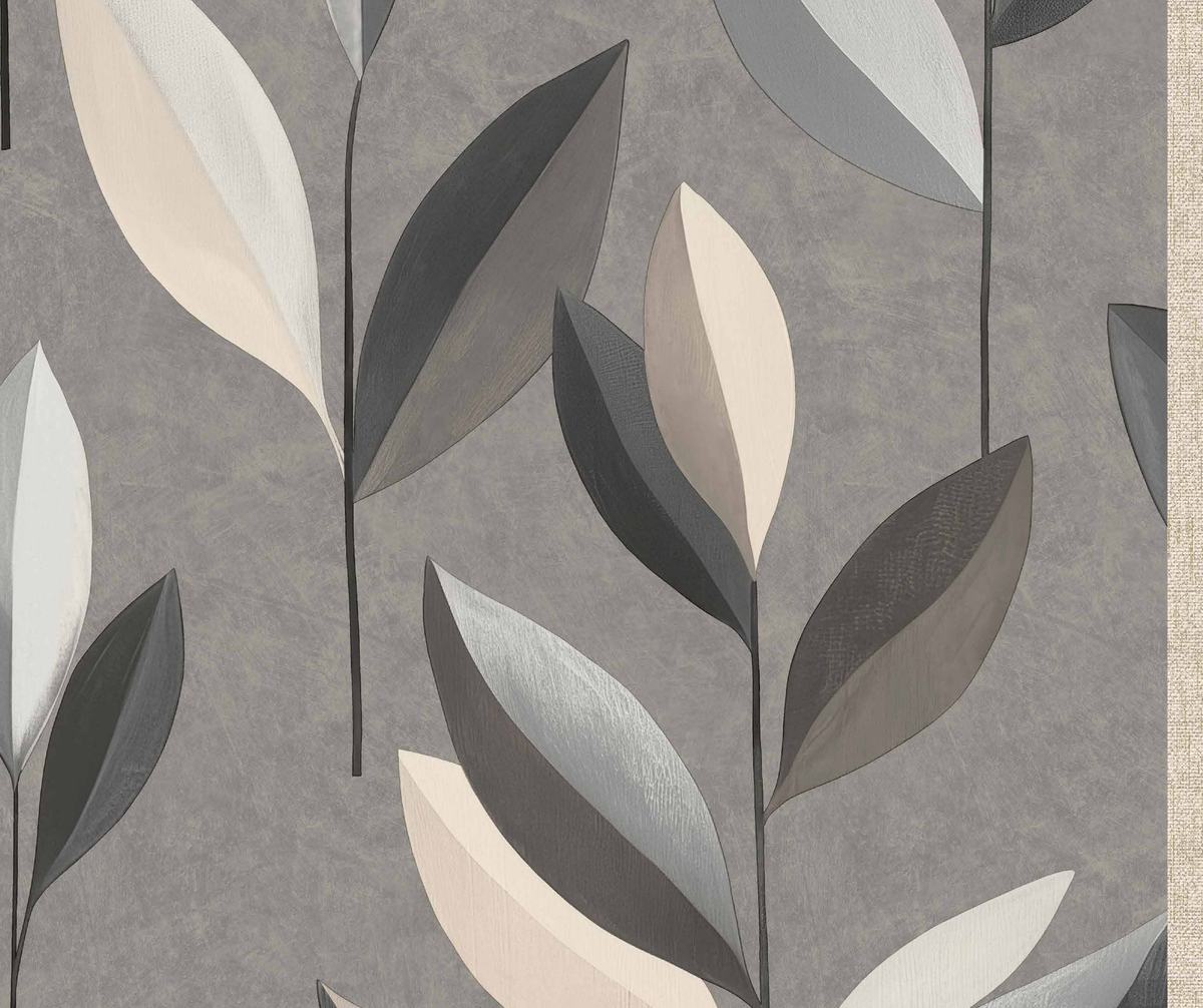 Exclusive Wallcoverings Grey wallpaper swatch