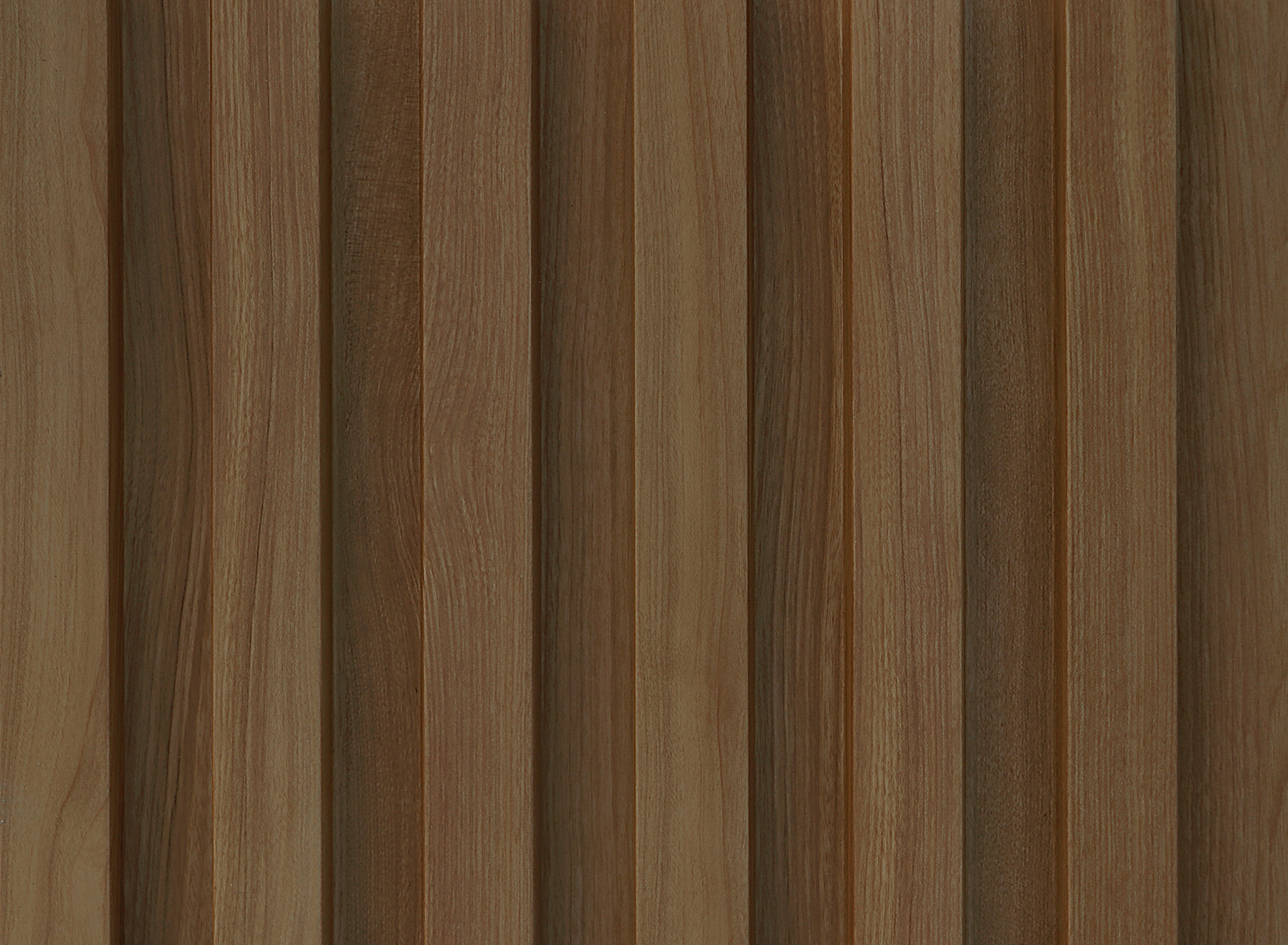 Wood Valley Burma Teak Bamboo Fiber Louver wood-grain texture close-up