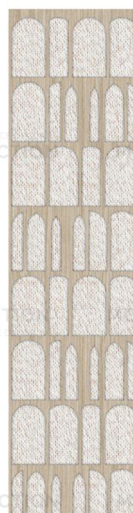 Meridian Concept Theory EP-940 Pale Oak Epitome Panel wall panel