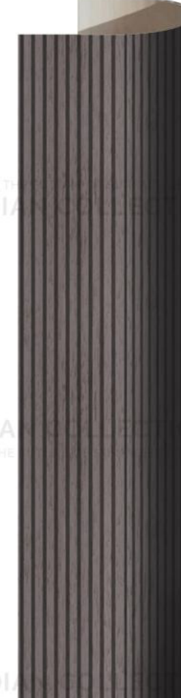 Meridian Concept Theory FLX-945 Cocoa Wood Flexible Panel wall panel