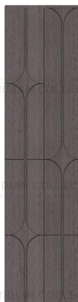 Meridian Concept Theory LA-945 Cocoa Wood Legno Panel wall panel