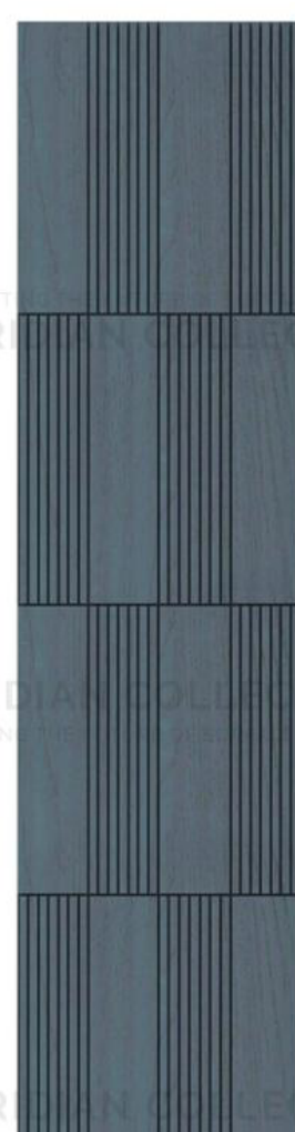 Meridian Concept Theory LA-965 Denim Blue Legno Panel wall panel