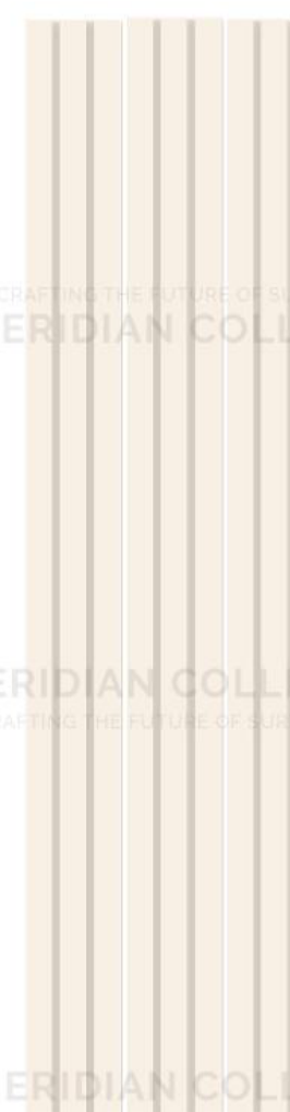 Meridian Concept Theory LV-811 Pearl White Louver wall panel