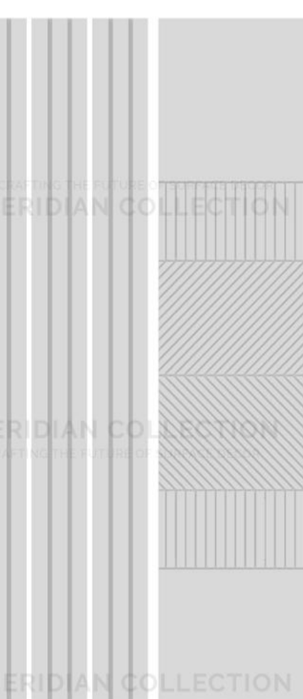 Meridian Concept Theory LV-814 Mist Grey Louver wall panel
