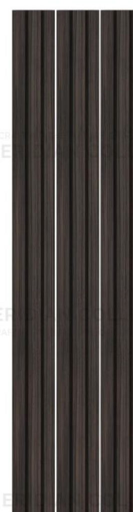 Meridian Concept Theory LV-950 Smoke Grey Louver wall panel