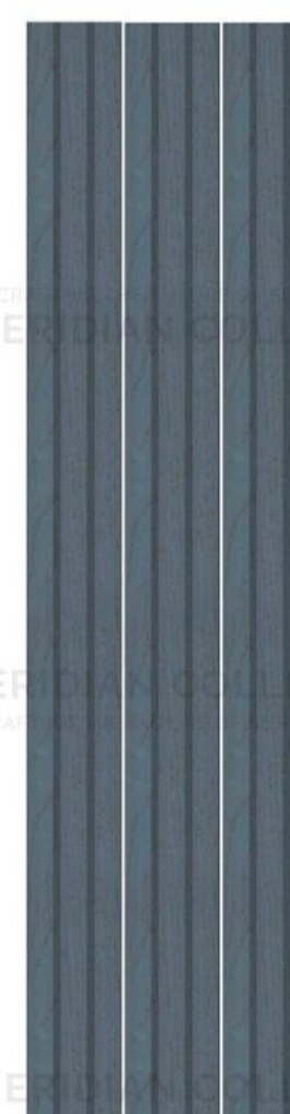 Meridian Concept Theory LV-965 Denim Blue Louver wall panel