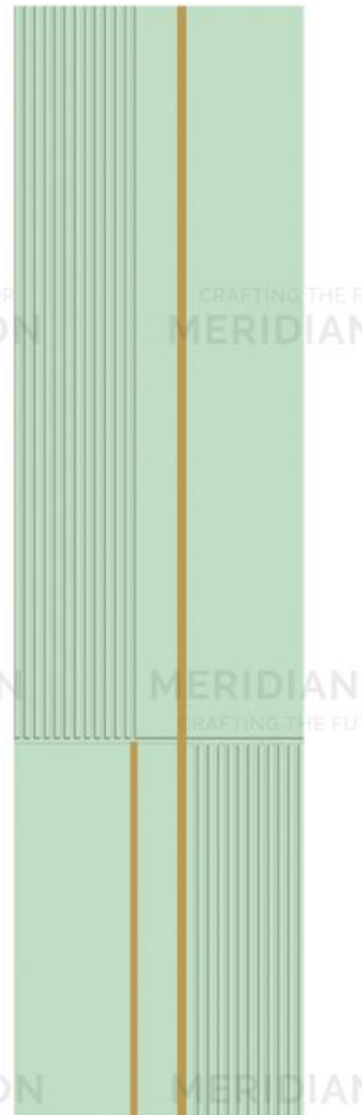 Meridian Concept Theory MEM-820 Mint Green Textured Panel wall panel