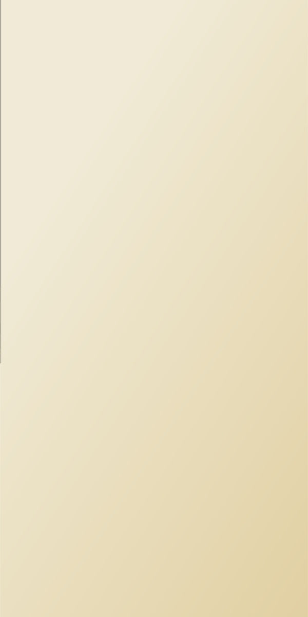 Cream laminate wall panel with matte finish and plain color appearance