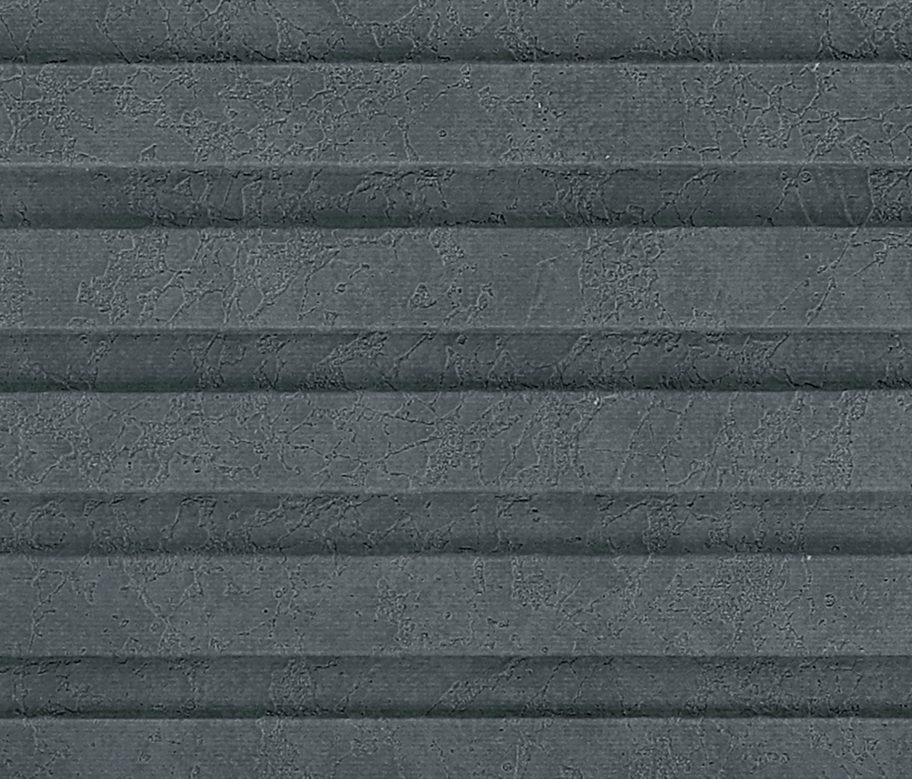 Vivid Suave Charcoal Slate Fluted Louver Panel texture close-up