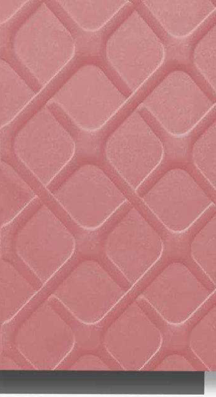 Meridian Velvet Verve Criss Cross DM12 in Dusty Rose, ogee criss-cross lattice