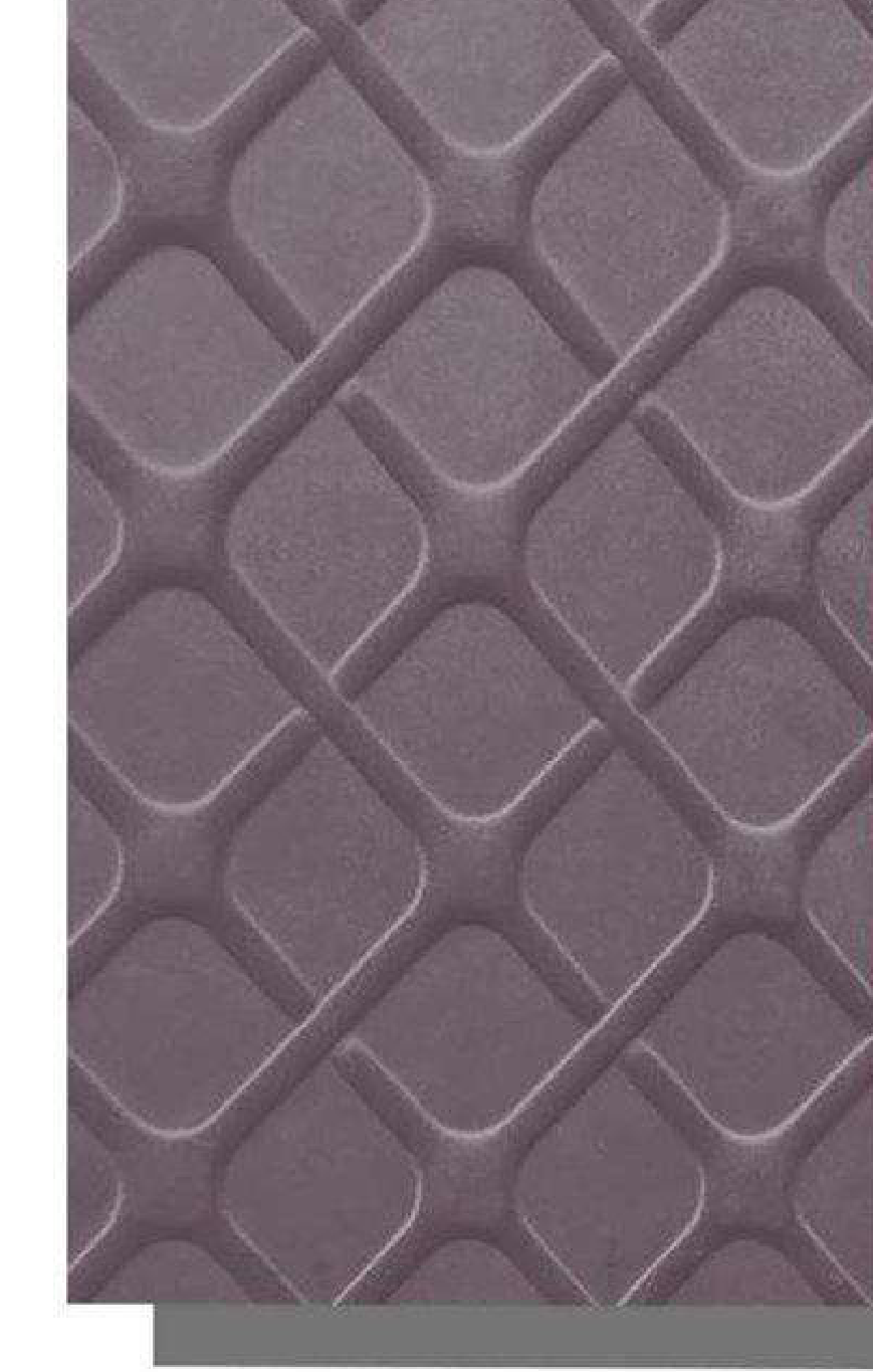 Meridian Velvet Verve Criss Cross DM35 in Mauve, ogee criss-cross lattice