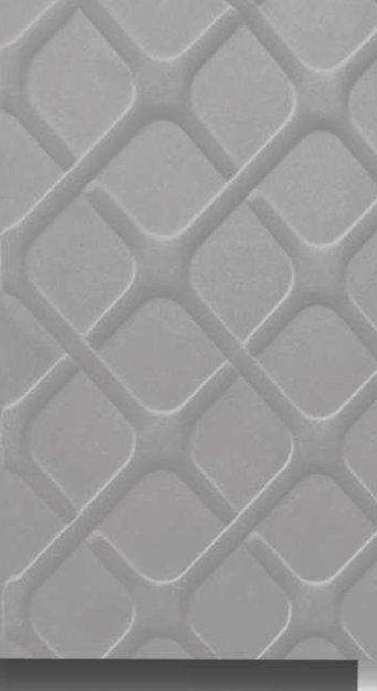 Meridian Velvet Verve Criss Cross DM6 in Light Grey, ogee criss-cross lattice