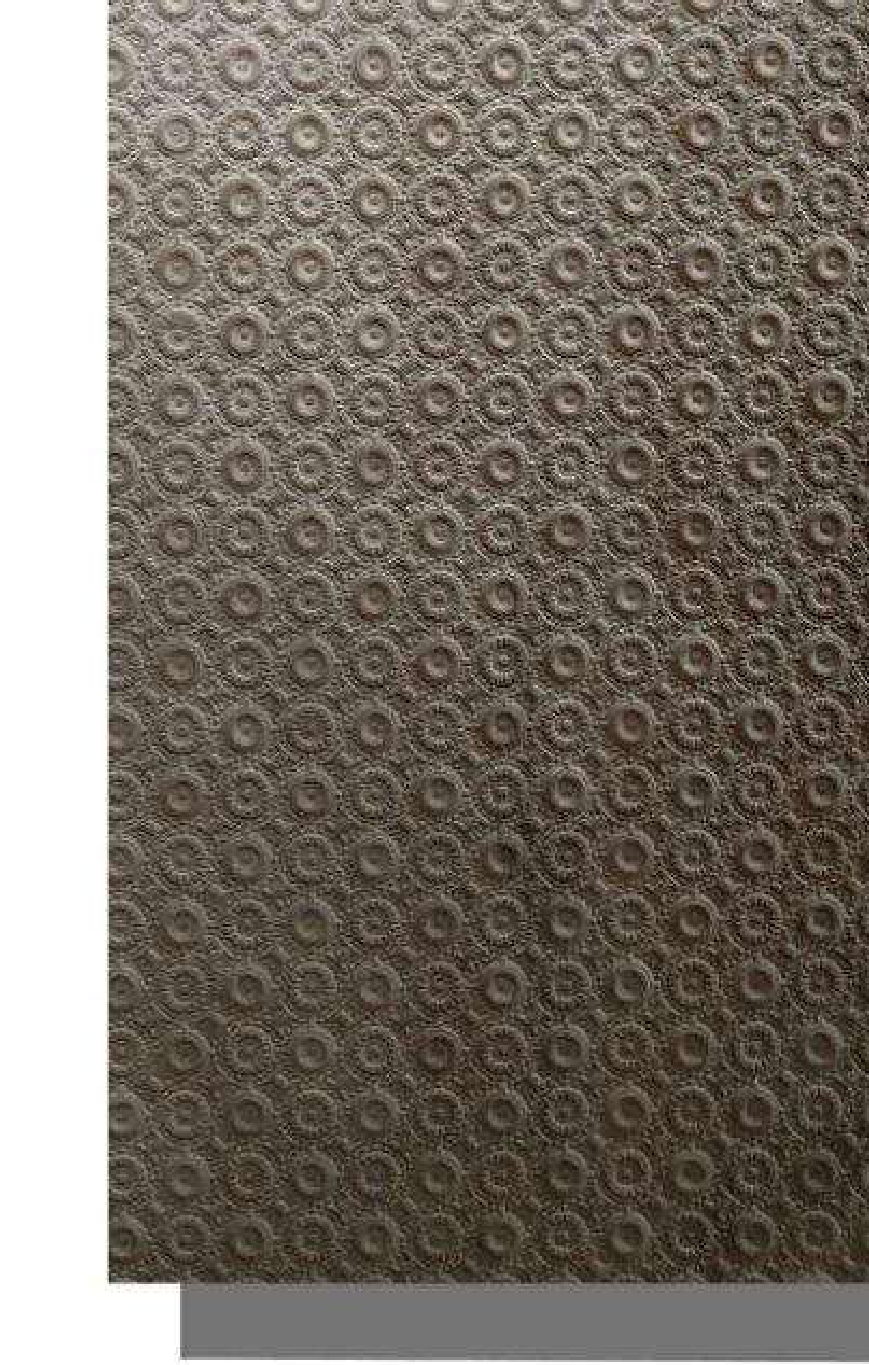 Meridian Velvet Verve Decoriss 7-MAUVE in Mauve, concentric medallion dots